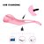 Youvibe - Vibrador Estimulador Com Língua Mágica 10 Modos De Vibrações Recarregável 19,7 X 4,4 Cm | Cor: Rosa Claro - Imagem 6