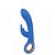 Vibrador Ponto G e de Clitóris Recarregável 10 Modos de Vibração Azul - LEALSO DINI - Imagem 3