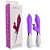 XXOO SLUG - Vibrador Estimulador De Ponto G E De Clitoris Com 10 Modos De Vibração Cor Roxo - Imagem 1