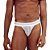 Cueca Jockstrap Em Arrastão Tamanho Unico Branco - SD Clothing - Imagem 1