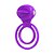 Anel Peniano Com Estimulador De Clitóris E Vibração Única Feito Em Silicone  - 5 X 4 Cm | COR: Roxo - Imagem 2