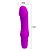 PRETTY LOVE STEV - Mini Vibrador Em Soft Touch Com Glande Textura Ondulada E 10 Modos De Vibração 13,8 X 2,8 CM | ROXO - Imagem 5