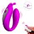 Vibrador Casal Coelho Com 12 Vibrações e Controle Remoto Roxo - Bill - Imagem 4