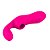 Vibrador Estimulador Clítoris Sucção Recarregável Feito Silicone 10 Modos De Vibrações | Cor: Rosa - Imagem 3