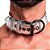 Lovetoy Bondage Fetish Collection - Coleira Em Couro Sintético Com Corrente De Metal | Cor: Prata - Imagem 4