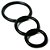 You Vibe Ring - Conjunto com 3 Anéis Peniano Retardador de Ejaculação em Diferentes Tamanhos - Imagem 1