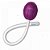 Bolinha de Pompoarismo Dupla Estimulação Recarregável Feito Silicone Soft Touch 10 Modos Vibração | Cor: Roxo - Imagem 3