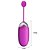 Pretty Love Abner - Cápsula Vibratória Recarregável E 15 Modos de Vibração Bluetooth e Resistente à Água 7 x 3,5 cm | Roxo - Imagem 6