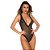 Body Vem Com Tudo Tule Transparente Preto - Lingerie Pimenta Sexy - Imagem 1