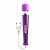 Vibrador Varinha Mágica Bivolt Roxo 10 Modos vibração Forte Clitoriano - Magic Wand - Imagem 1