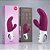 Vibrador Ponto G e Clitóris – Fun Factory Miss Bi – Silicone 6 Modos Roxo - Imagem 1