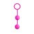 Lovetoy Kegel Ball - Bolas com Peso para Pompoar em Silicone Soft Touch | Cor: Rosa - Imagem 2