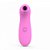 Estimulador de Clitóris com 10 Níveis de Sucção Feito em Silicone de Toque Macio e Aveludado - Cor: Rosa | Woman Suction - Imagem 2