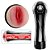 Masturbador Lanterna Vagina De Cyberskin Com Vibrador - FOOTBALL BABY - Imagem 3