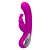 Vibrador Ponto G E Clitóris Formato Coelho Roxo - Pretty Love Webb - Imagem 3