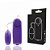 Vibrador Cápsula Bullet com Controle Multivelocidade Cor: Roxo - Imagem 1