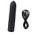 Bullet Cápsula Vibratória 10 Modos Vibração Preto 9 X 1,5 CM - Power Bullet - Imagem 6