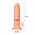 Lovetoy Chubby Dildo II  - Prótese Realística Com Glande Definida, Veias E 10 Modos De Vibrações - 28 X 7 Cm - Imagem 4