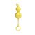Cute Chick - Cápsula Vibratória Com Aquecimento, 10 Modos De Vibração E Alça Para Dedos | Cor: Amarelo - Imagem 2