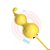 Cute Chick - Cápsula Vibratória Com Aquecimento, 10 Modos De Vibração E Alça Para Dedos | Cor: Amarelo - Imagem 3