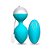 MonSa ManNuo - Cápsula Vibratória Recarregável Com 10 Modos De Vibrações E Controle Via Aplicativo | Cor: Azul - Imagem 2