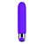 Vibrator G-Spot - Vibrador Personal Em Silicone Com Relevo E 12 Modos De Vibração 13 X 2,5 Cm | Cor: Roxo - Imagem 2