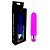 Vibrator G-Spot - Vibrador Personal Em Silicone Com Textura E 12 Modos De Vibração 13 X 2,5 Cm | Cor: Rosa - Imagem 1