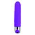 Vibrator G-Spot - Vibrador Personal Em Silicone Com Textura E 12 Modos De Vibração 13 X 2,5 Cm | Cor: Roxo - Imagem 2