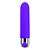Vibrator G-Spot - Vibrador Personal Em Silicone Com Textura Estriado E 12 Modos De Vibração 13 X 2,5 Cm | Cor: Roxo - Imagem 2