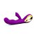 SEX ANGEL II - Vibrador Estimulador De Ponto G E Clitóris Recarregável Com 10 Modos de Vibração Feito Em Silicone | Roxo - Imagem 2