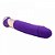 APHRODISIA GREEDY DONG - Vibrador Rotativo Recarregável em Silicone com 10 Modos de Vibração - 19,2 X 3,5 CM | Cor: Roxo - Imagem 4