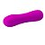 PRETTY LOVE ALLEN - Vibrador Recarregável com Extremidade Arredondada e 12 Modos de Vibração - 11,7 X 3 CM | Cor: Roxo - Imagem 4