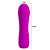 PRETTY LOVE ALLEN - Vibrador Recarregável com Extremidade Arredondada e 12 Modos de Vibração - 11,7 X 3 CM | Cor: Roxo - Imagem 5