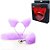 Plug Anal  Metal Cauda Raposa Longa Tiara Orelinha Gatinha Lilas Fox Tail  - Me Ame - Imagem 1
