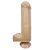 Pênis Realístico Glande Definida, Ventosa, Saliente Grande Claro - 25,5 x 7,0 cm - Imagem 1