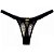 Calcinha Fio Dental Pintada Em Renda E Detalhe na Cintura - Lingerie Sensualle - Imagem 2