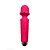 Massageador Varinha Flower Recarregável 20 Modos De Vibração Em Silicone Pink - MASSAGER - Imagem 2