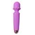 Massageador Varinha Flower Recarregável 20 Modos De Vibração Em Silicone Lilás - MASSAGER - Imagem 2