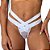 Calcinha Fio Dental Garrote em Tule E Strappy - Lingerie Sensualle - Imagem 1