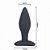 Plug Anal Grande Formato Cônico Em Silicone - Imagem 3
