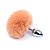Plug Anal em Aço Pompom de Coelho - Prazer Intenso - Imagem 9