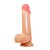 Pênis Realístico 21 cm com Dupla Densidade e Ventosa - Baile - Imagem 6