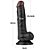 Cinta Peniana com Pênis Realístico 20 Cm Preto -  Lovetoy Ingen - Imagem 10