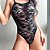 Body Fio Dental Sexy em Renda com Transparência - Chantilly - Imagem 3