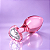 Plug Anal em Vidro Lust Of Love com Pedra Coração – Vidro Não Poroso para Termoestimulação - Imagem 1