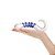 Plug Anal de Vidro com Espiral Azul e Alça 16 cm - Imagem 4