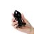 Plug Anal de Vidro Preto com Formato Cônico 9,5 Cm - Imagem 2
