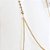 Colar de Corpo com Corrente Dourada e Strass Elegante - Imagem 4