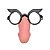 Óculos Cara de Pau Divertido: Brincadeira Irreverente - X-Rated - Imagem 2