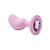 Plug Anal em Silicone com Pedra – 8,2 Cm - Imagem 2